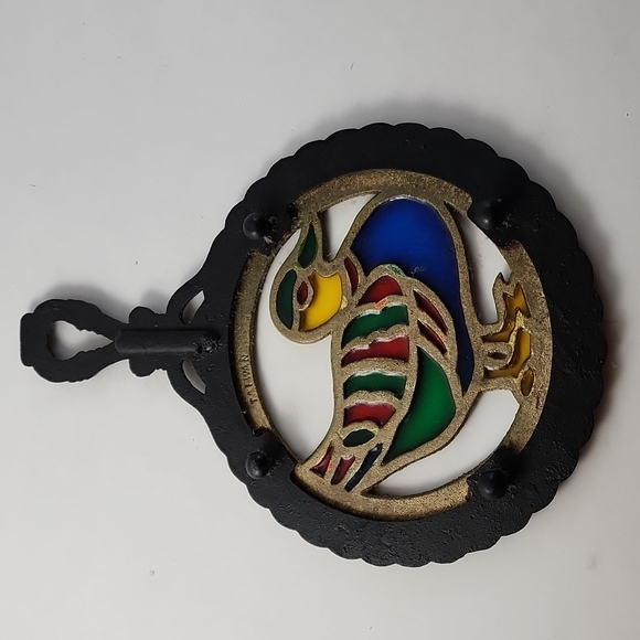 Trivet with Stained Glass Duck - Picture 4 of 5